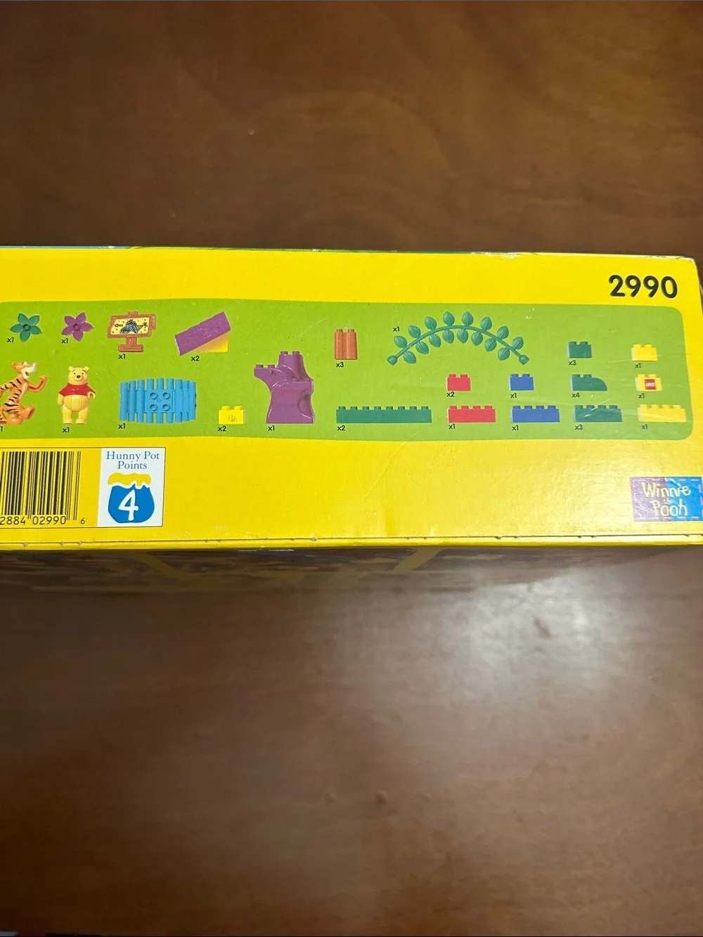 Vintage Lego Duplo Tigger’s Treehouse Tigger Winnie the Pooh Playset Set 2990